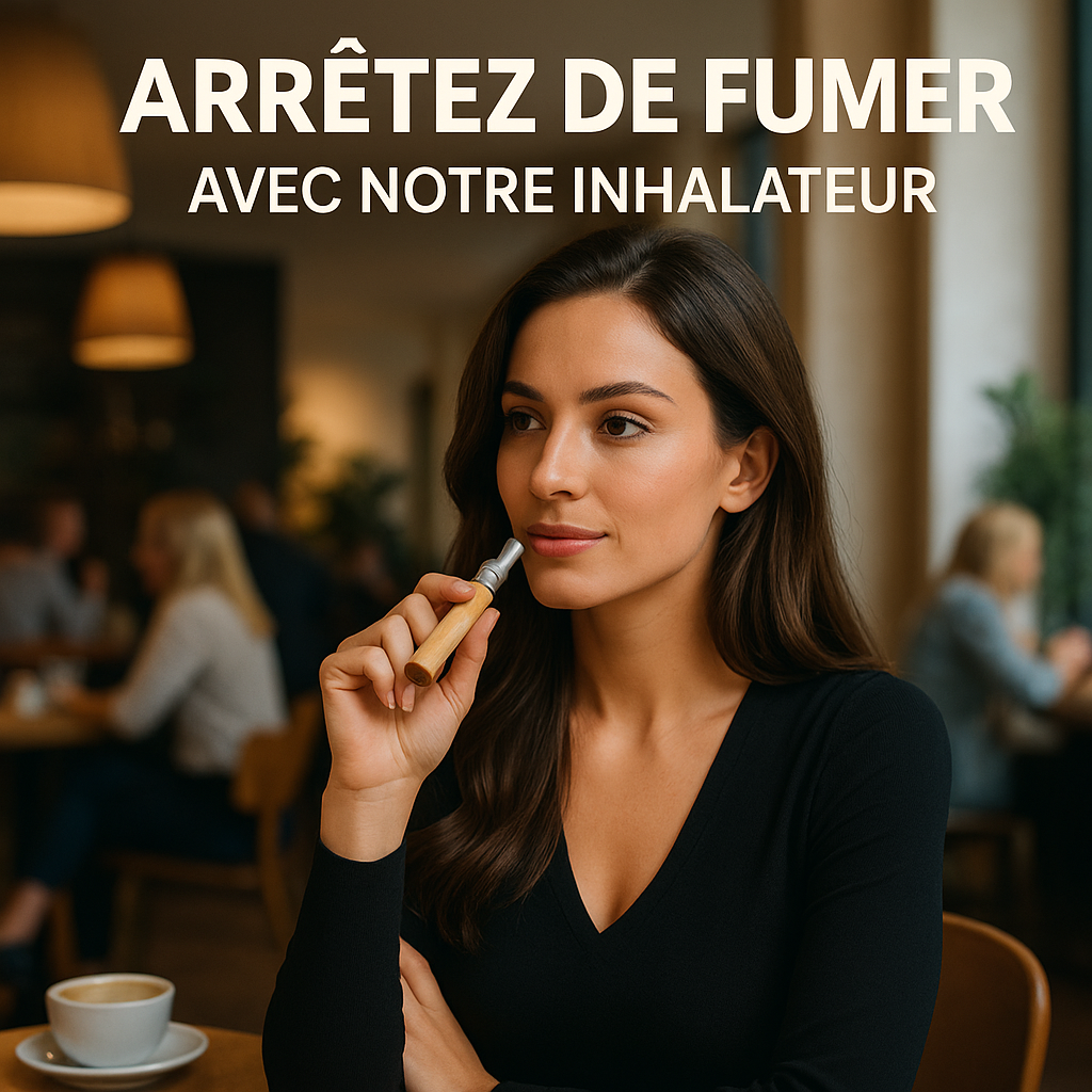 Inhalateur Smoke – Gardez le geste, éliminez la cigarette