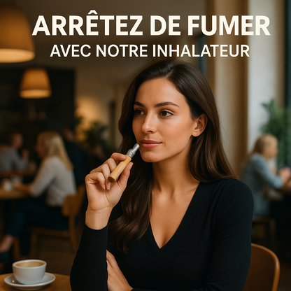 Inhalateur Smoke – Gardez le geste, éliminez la cigarette